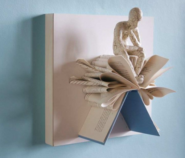 The Thinking Man's Book Sculptures