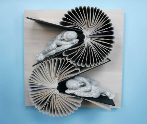 The Thinking Man's Book Sculptures