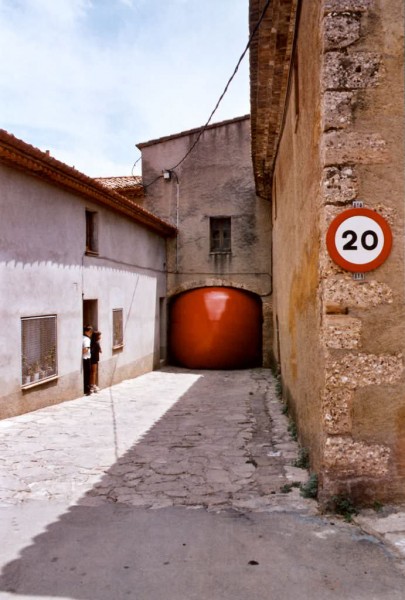 RedBall Barcelona, c/Jaume. one of the first international installations.