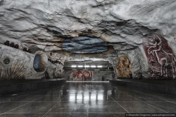 The Stockholm Subway by Alexander Dragunov