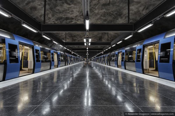 The Stockholm Subway by Alexander Dragunov