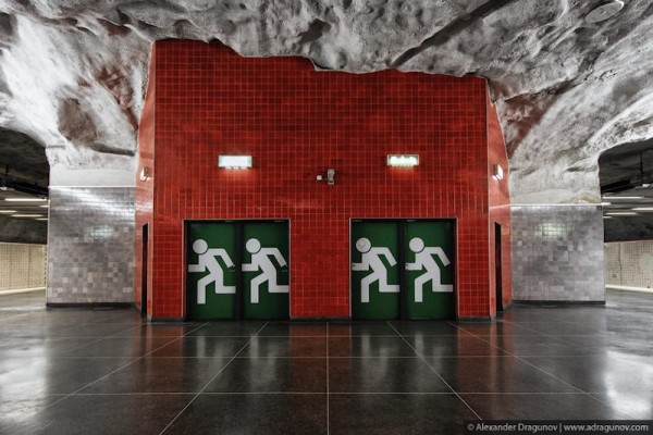 The Stockholm Subway by Alexander Dragunov