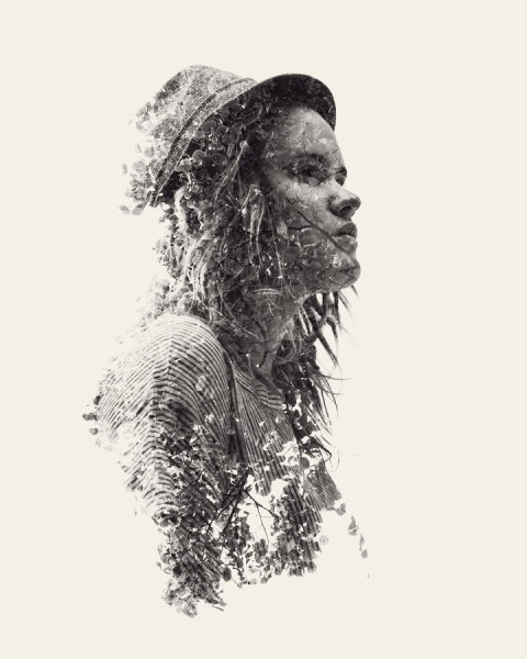 Multiple Exposure Portraits by Christoffer Relander 6