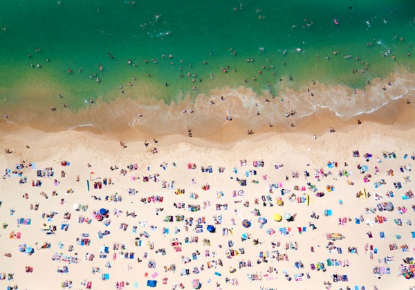 Aerial beach photographs by Gray Malin 2