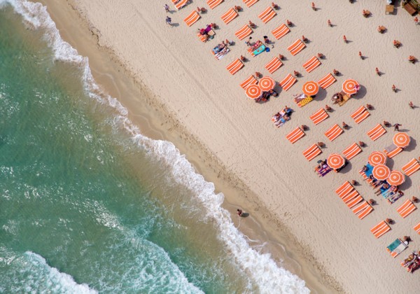 Aerial beach photographs by Gray Malin 4