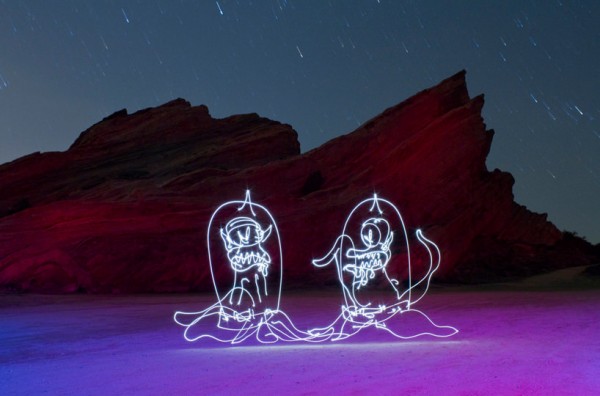 LED light paintings by Darren Pearson 4