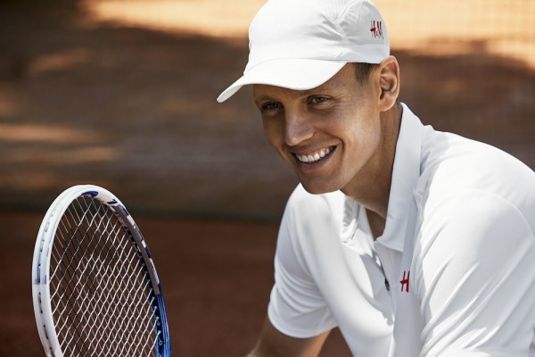 H&M partner up with tennis star Tomas Berdych 3