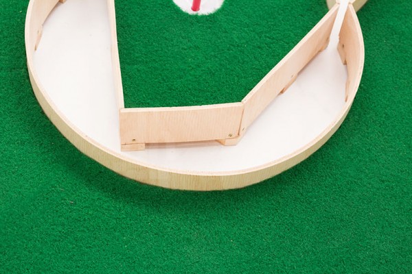 Typographic miniature golf course by Ollie Willis 5