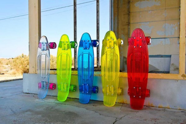 Transparent Cruisers by Sunset Skateboards