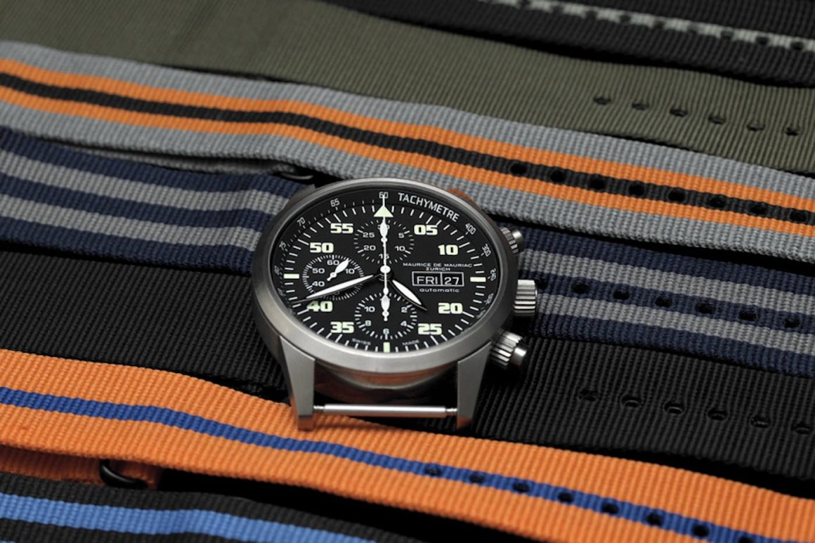 the Chronograph Modern from Maurice De Mauriac Zurich