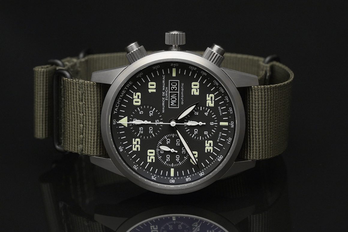 the Chronograph Modern from Maurice De Mauriac Zurich 2