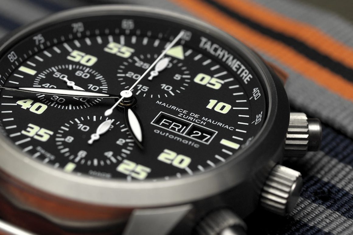 the Chronograph Modern from Maurice De Mauriac Zurich 4