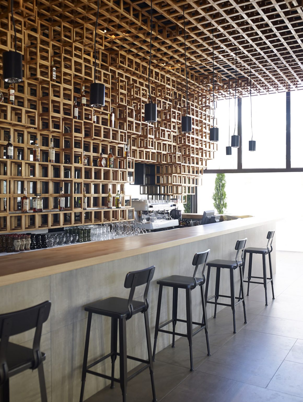 Rakkan Bar Lounge Restaurant in Athens designed by K-Studio 7