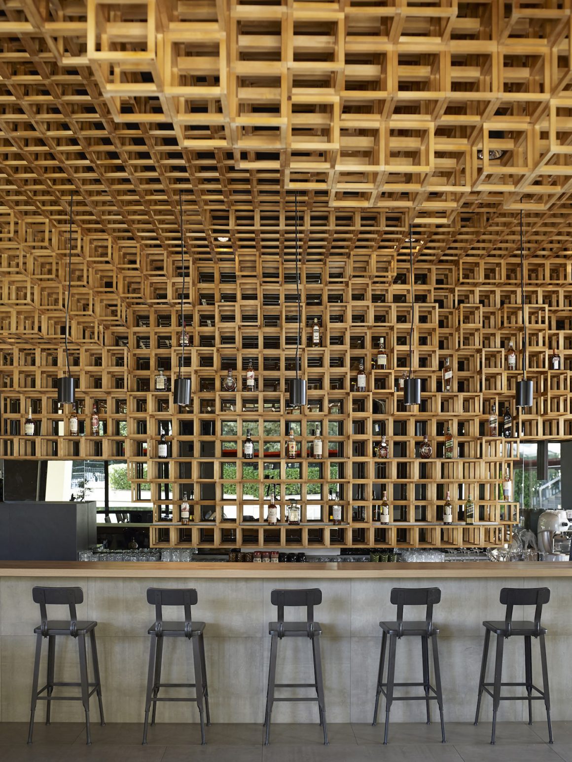 Rakkan Bar Lounge Restaurant in Athens designed by K-Studio 2