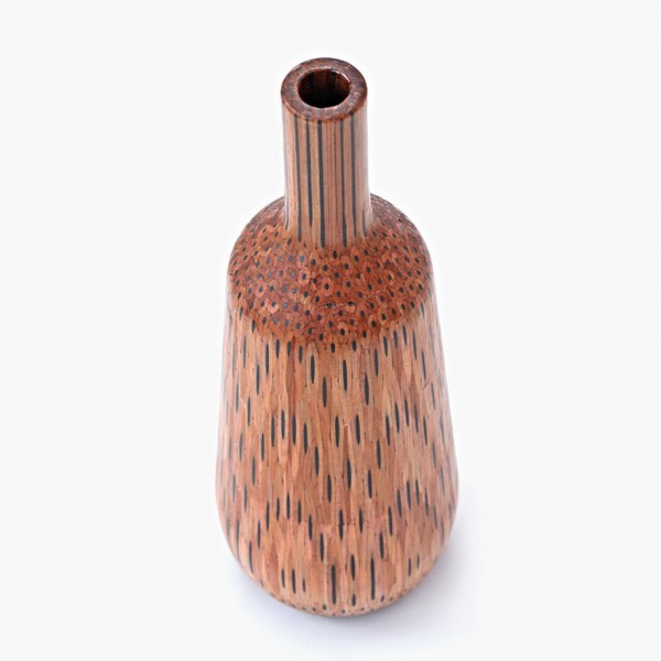 Vases created from hundreds of pencils "Amalgamated" by Studio Markunpoika 5