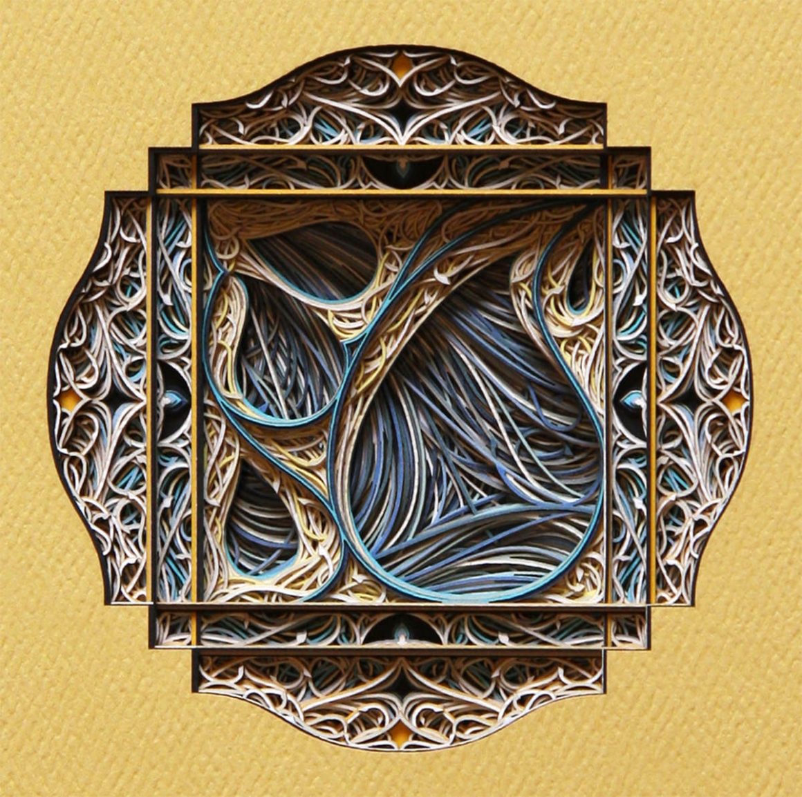 3D laser cut paper art by Eric Standley 8