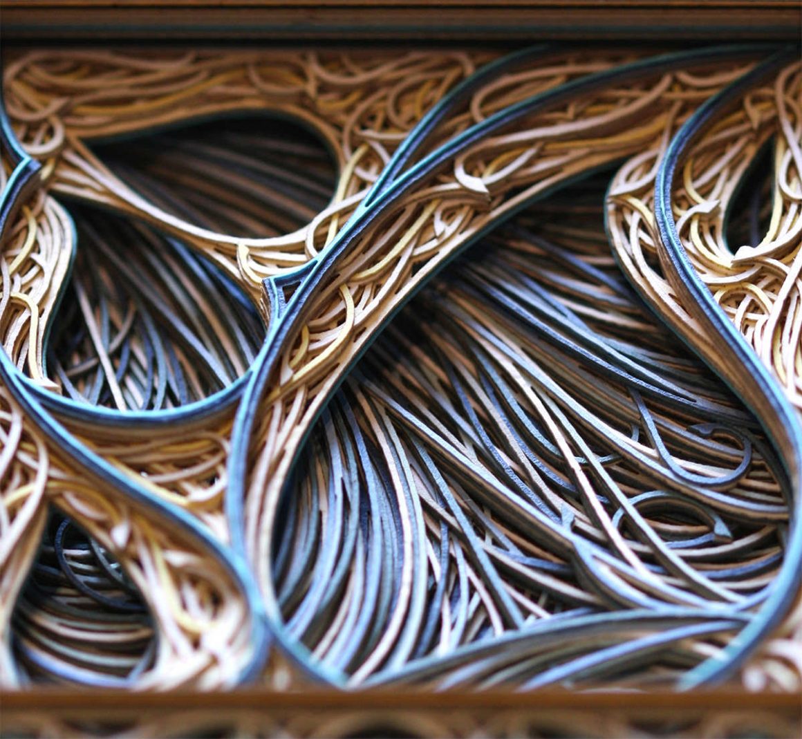 3D laser cut paper art by Eric Standley 9