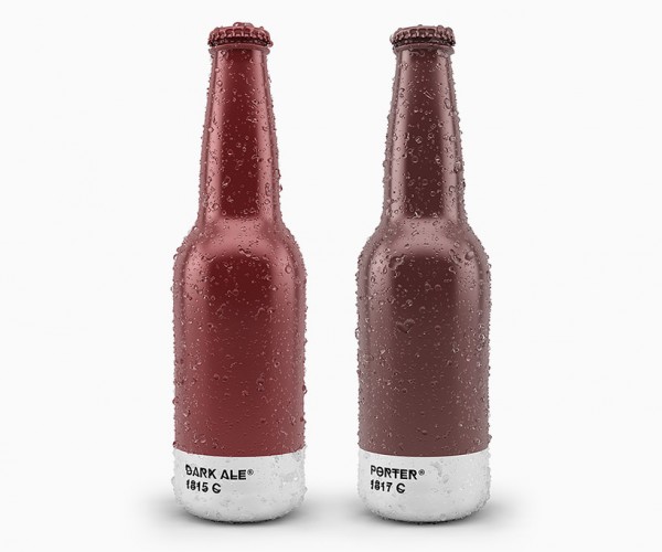 Pantone beer packaging by Txaber 2