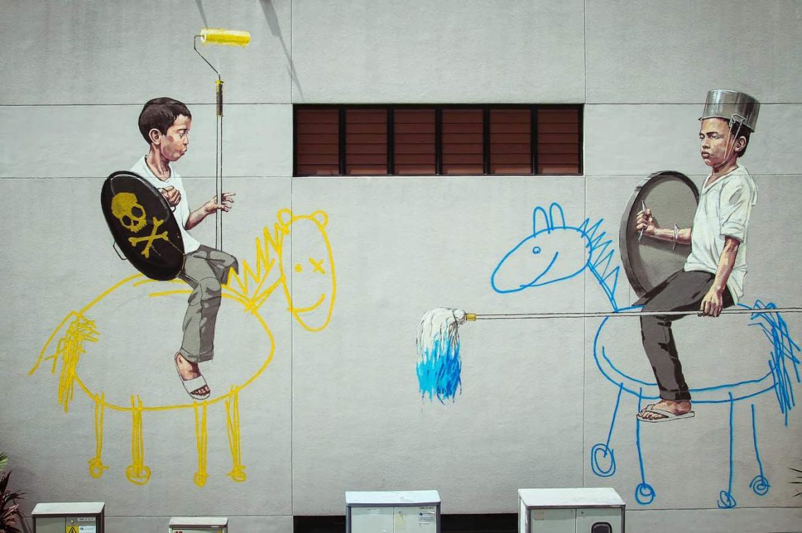 Street art by Ernest Zacharevic 5