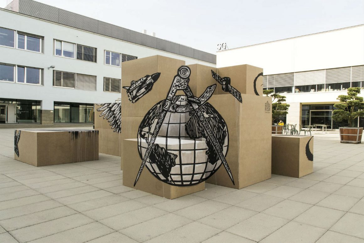 Anamorphic Illusions by Street Art Collective Truly Design in Lausanne 6