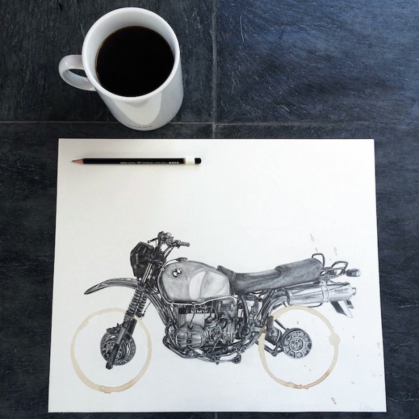 Coffee Stain Illustrations by Carter Asmann