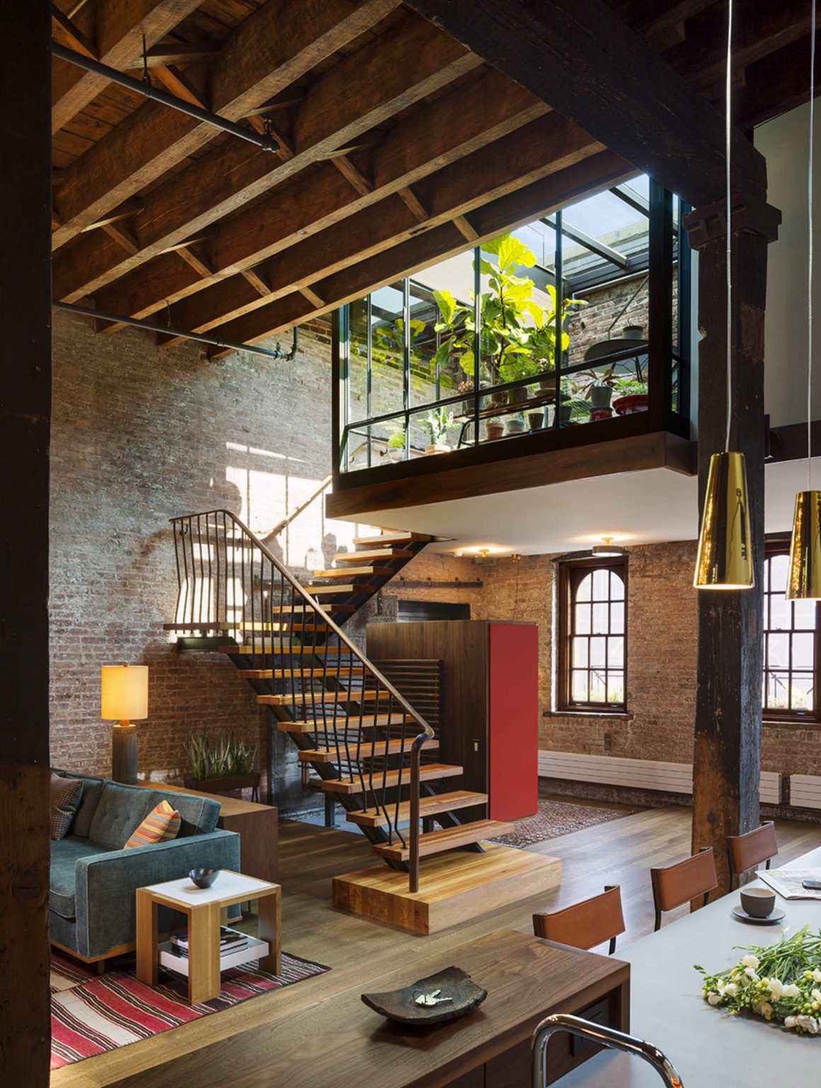 Tribeca factory transformed by Andrew Franz 5