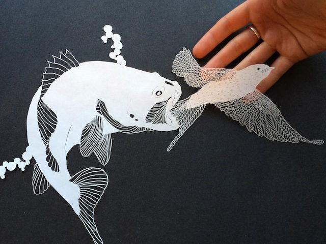 Paper Carvings by Maude White - Design Father