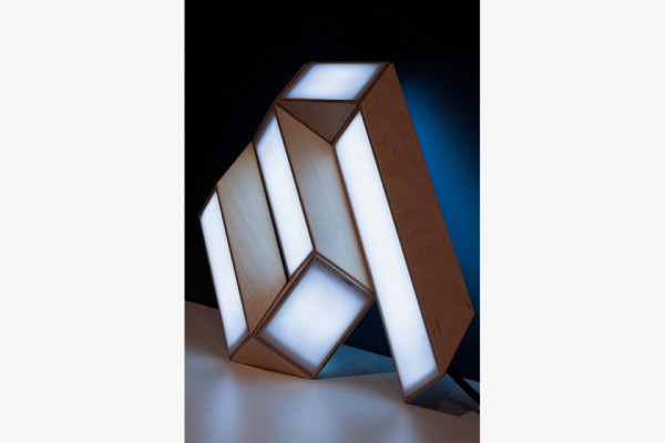 Rubik's Snake Puzzle Lamp by Saint Petersburg based OIKIMUS 2