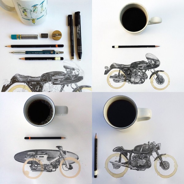 Coffee Stain Illustrations by Carter Asmann 5