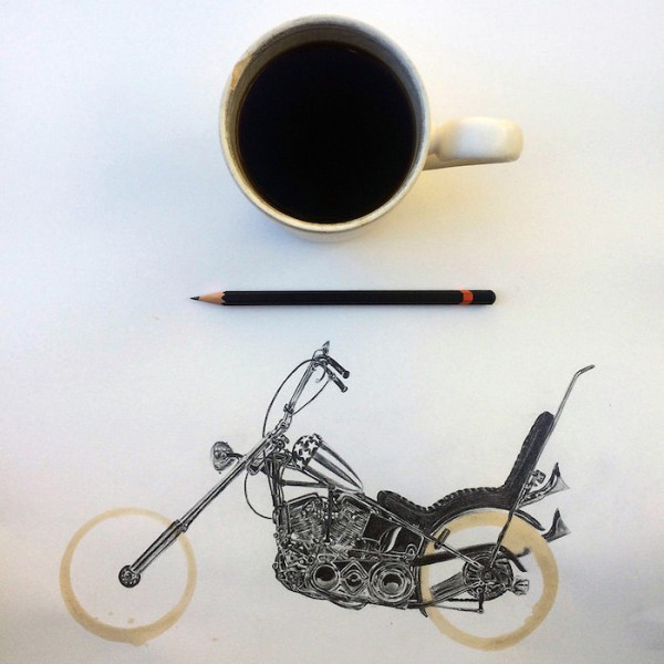 Coffee Stain Illustrations by Carter Asmann 7