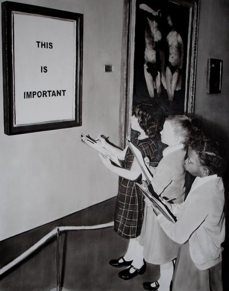 “EVERYONE’S A CRITIC” vintage photographs reworked by David Lyle 9