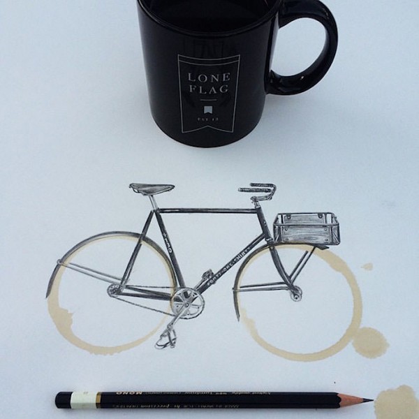 Coffee Stain Illustrations by Carter Asmann 8