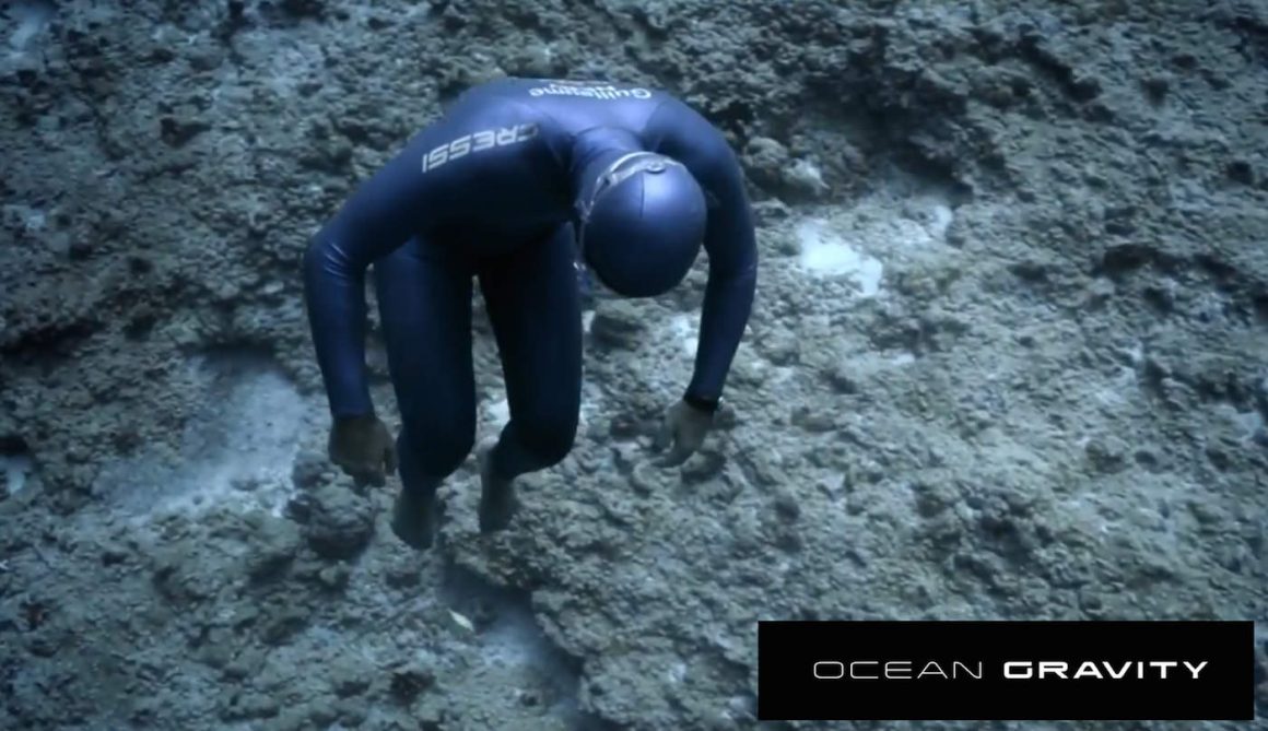 Ocean Gravity by freediver Guillaume Nery and Julie Gautier 3