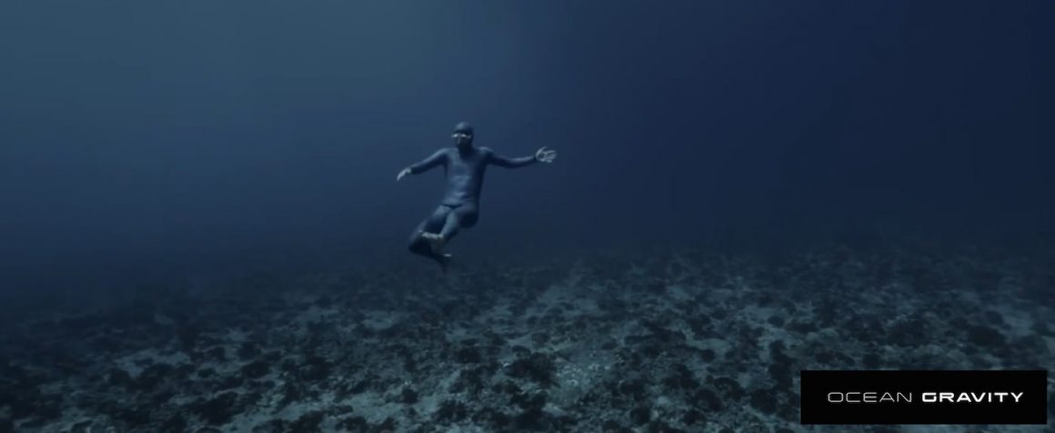 Ocean Gravity by freediver Guillaume Nery and Julie Gautier 4