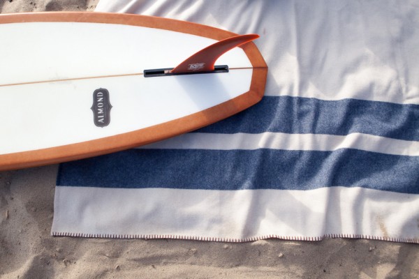 Customized boards with iconic Woolrich patterns by Almond Surfboards 6