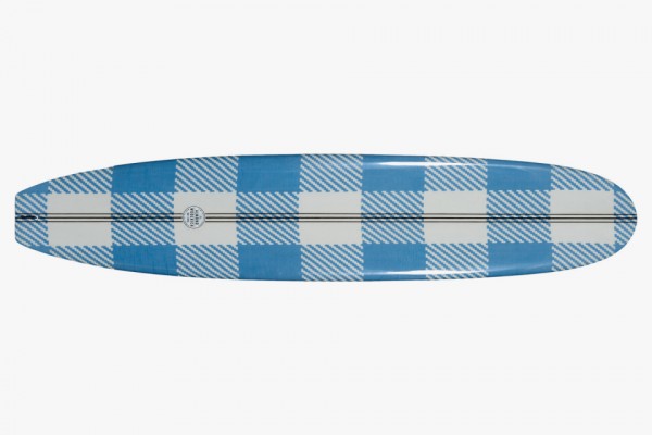 Customized boards with iconic Woolrich patterns by Almond Surfboards 9