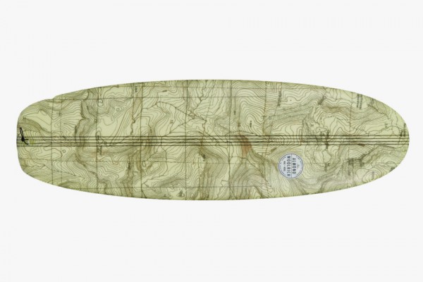 Customized boards with iconic Woolrich patterns by Almond Surfboards 11