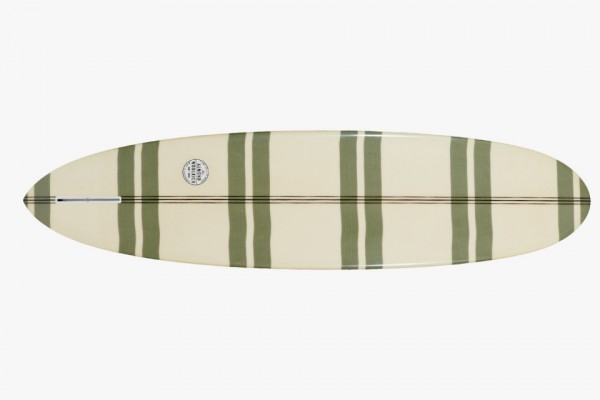 Customized boards with iconic Woolrich patterns by Almond Surfboards 14