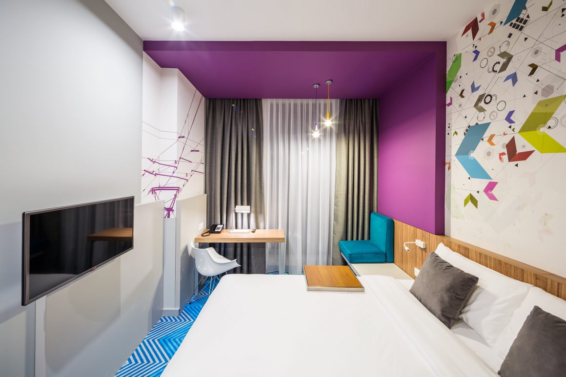 The Ibis Styles Hotel in Lviv, Ukraine