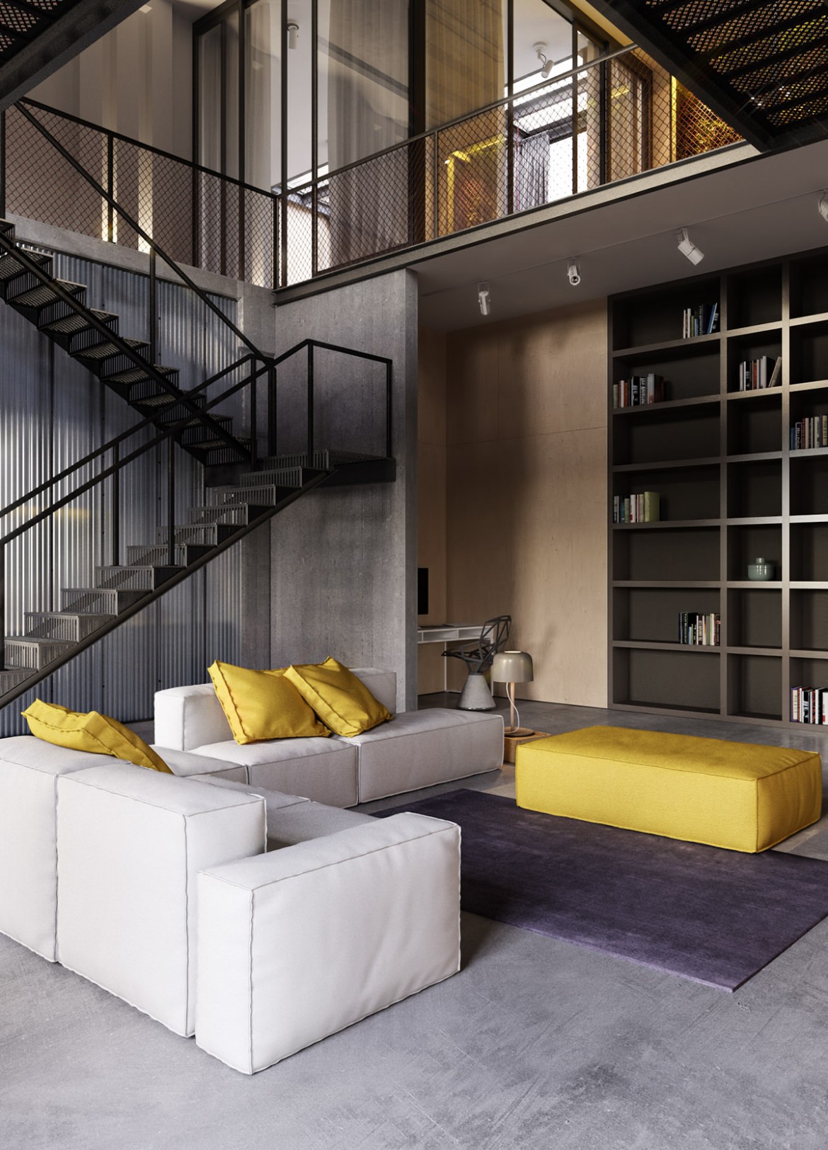 Industrial Style Apartment In Kiev Design Father   Industrial Style Apartment Kiev Designfather 3 1170x1624 