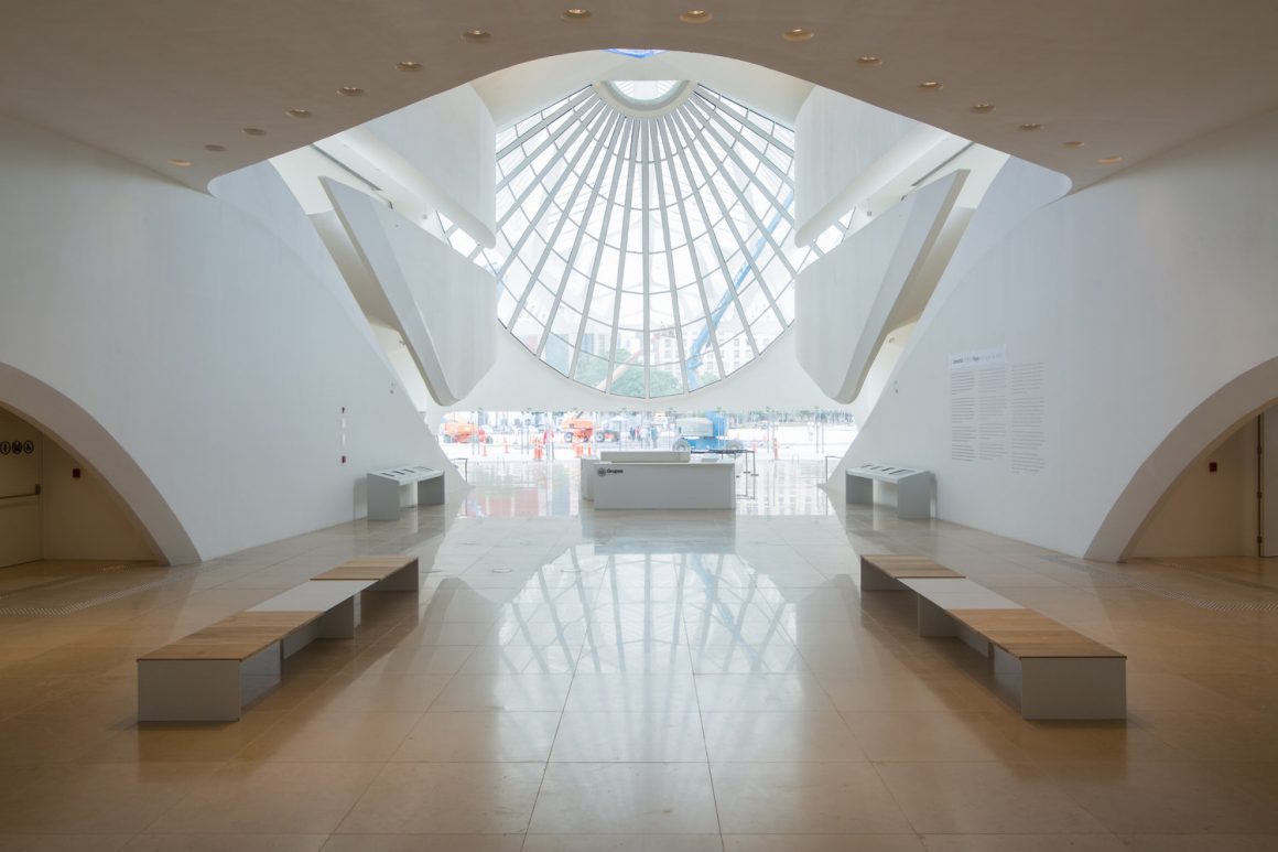 The Museum of Tomorrow in Rio de Janeiro, by Santiago Calatrava.