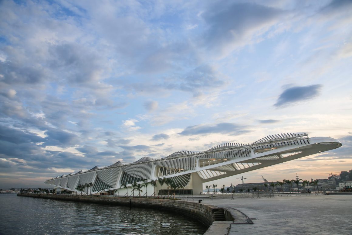 The Museum of Tomorrow in Rio de Janeiro, by Santiago Calatrava.