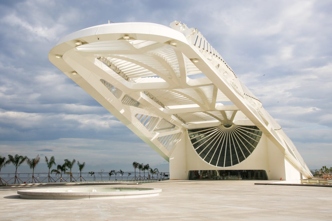 The Museum of Tomorrow in Rio de Janeiro, by Santiago Calatrava.