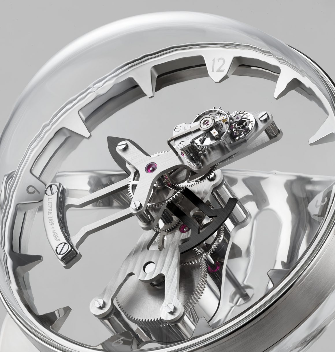 The OCTOPOD table clock by MB&F and L'Epée 1839