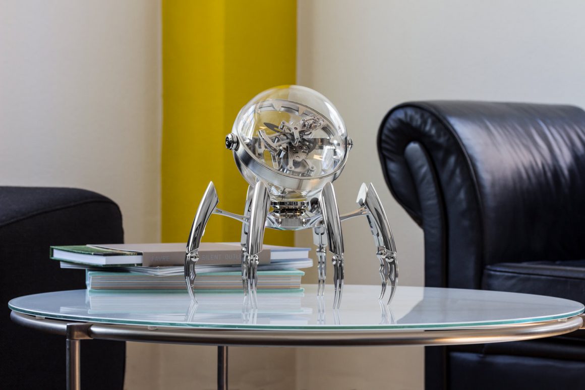 The OCTOPOD table clock by MB&F and L'Epée 1839