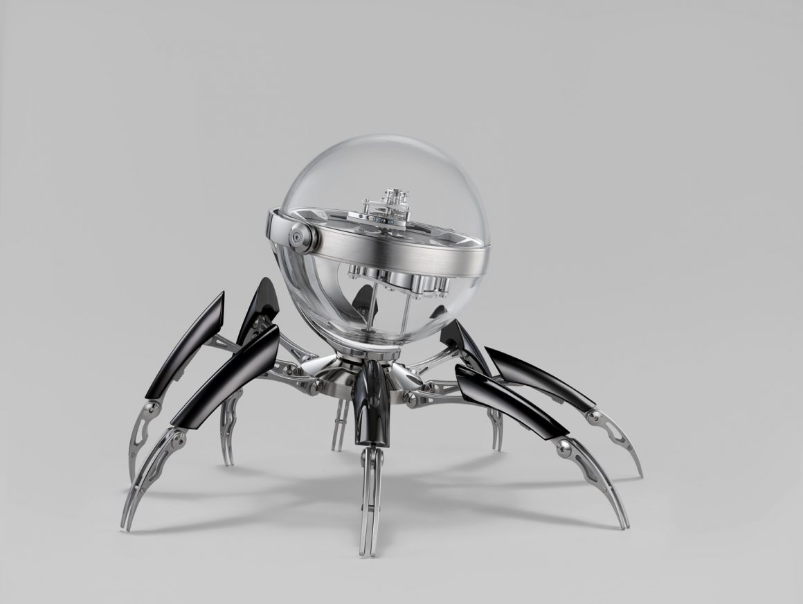 The OCTOPOD table clock by MB&F and L'Epée 1839