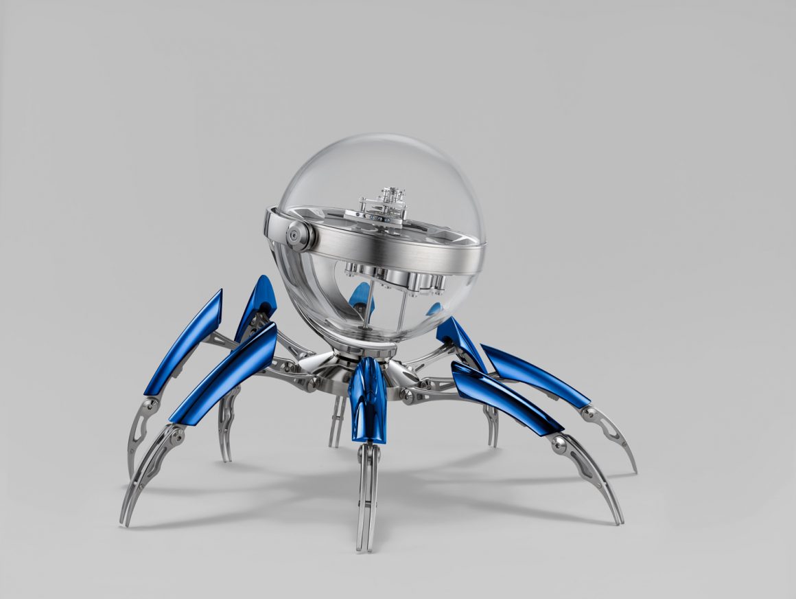 The OCTOPOD table clock by MB&F and L'Epée 1839